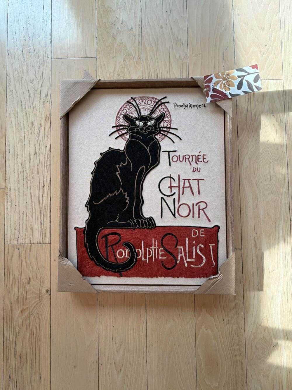 Bp Home Tournee Du Chat Noir Framed Wall Art